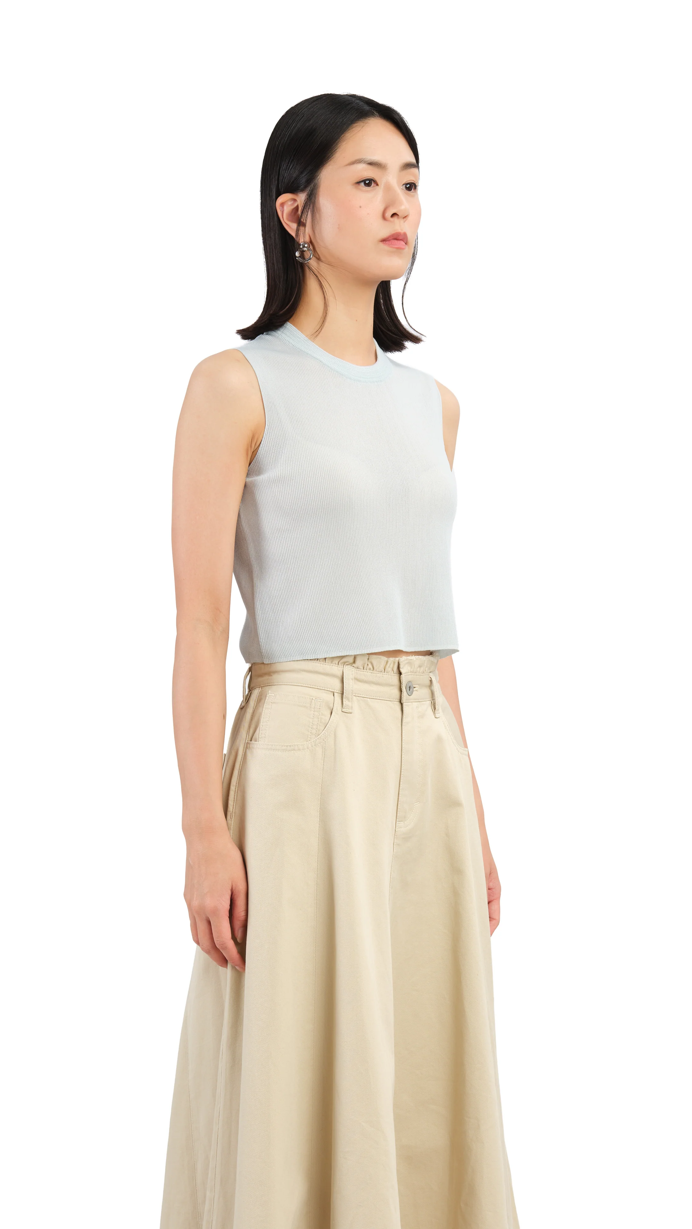 Sheer Knit Vest - Umamrii